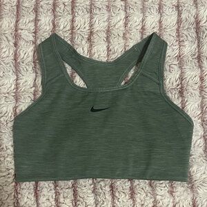 Nike Women's Grey Sports Bra with Removable Pads